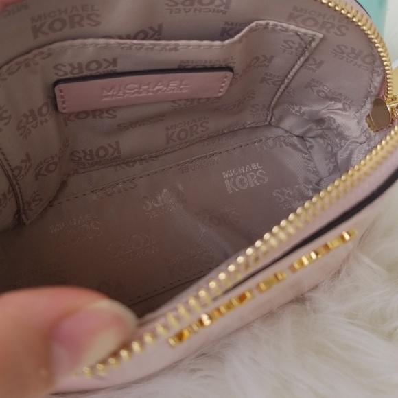 Michael Kors Blossum Jet Set Travel Cosmetic Pouch - Picture 6 of 6